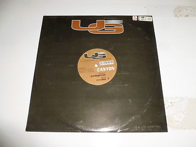 CANYON - Enigma - UK 2-track 12'' Vinyl Single