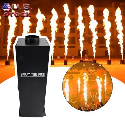 200W Flame Spraying Projector DMX DJ Stage Fire Effect Aerosol Flame Machine