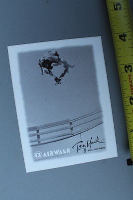 Airwalk Skateboard Shoes Tony Hawk Rare 90's GB6 Vintage Skateboarding STICKER