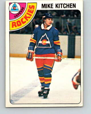 1978-79 O-Pee-Chee #338 Mike Kitchen  Colorado Rockies V25599