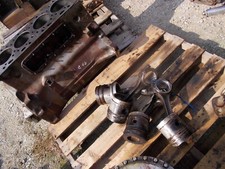 Massey Ferguson Super 90 Diesel Engine Motor Block Caps / Perkins Rods & Pistons