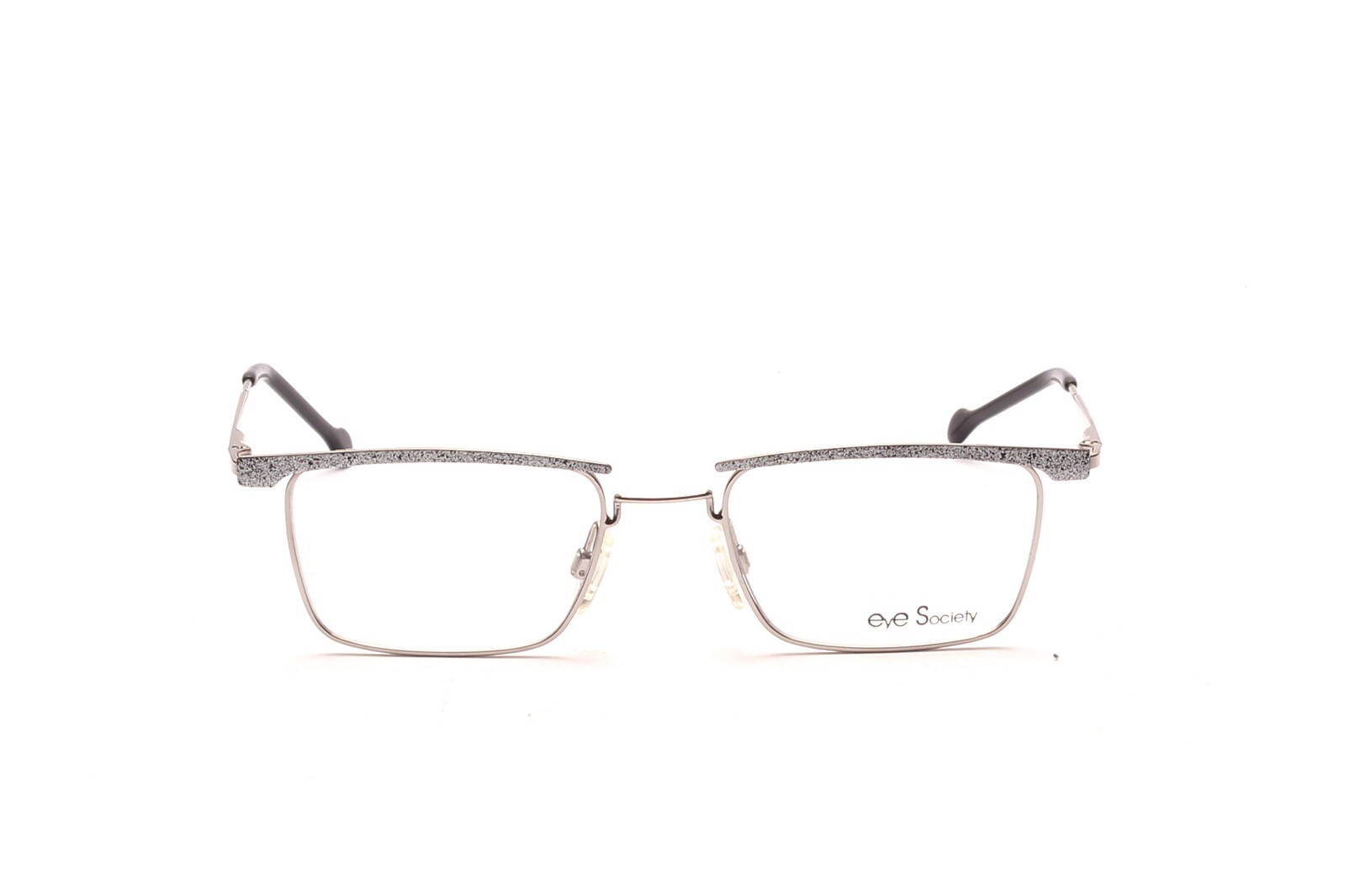 Глазное общество Brille Fassung Metall Silber Herren Мод. ES20 50-20 мм F6