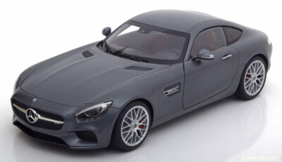 MERCEDES AMG GT S Matt Grey 1/18 Model Car by AUTOart 76312 for