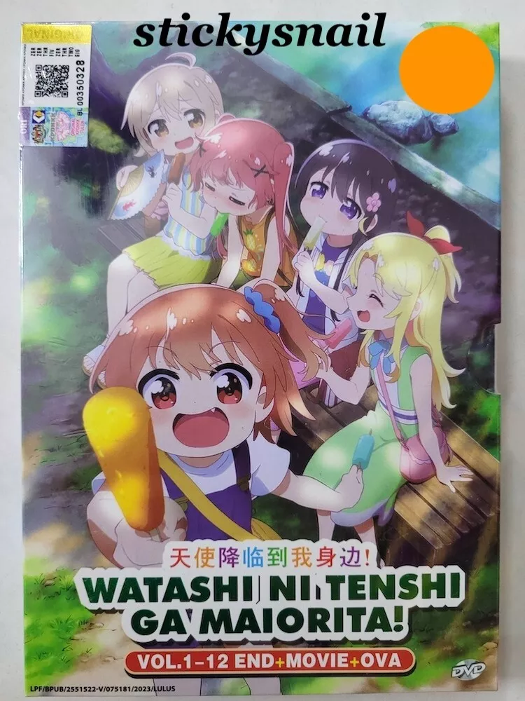 Anime DVD Watashi ni Tenshi ga Maiorita! Vol. 1-12 End + Movie + OVA ENG SUB