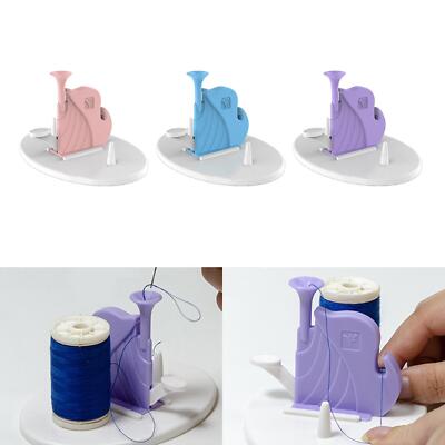 Automatischer Einfädler Kunststoff einfach zu bedienen einfaches Stickgerät Faden für Hand