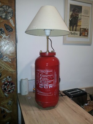 Lampe de mineur en laiton artisanale d'inspiration vintage, idéale pour ajouter