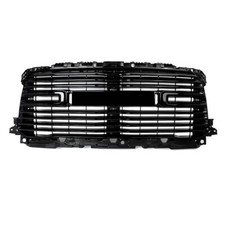 Inserto De Parrilla Frontal Negro Para Ram 2500/3500 2013-2018 – Grilleworld, Acero Inoxidable, Estilo Billet Horizontal