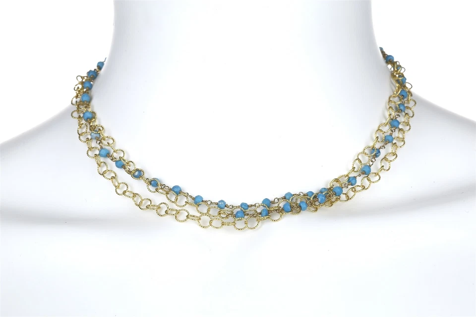 ARGENTO VIVO 131655 Stone Station Necklace - Image 2 of 2