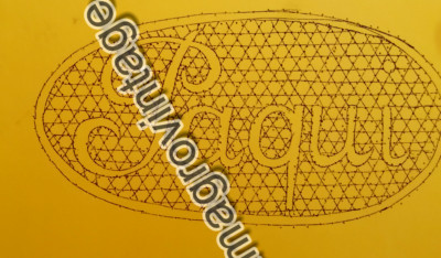 Lace Bobbin Lace Pattern Template Named Paqui