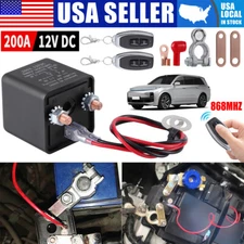 Car Battery Switch Disconnect Power Kill Master Isolator Cut Off Remote Control