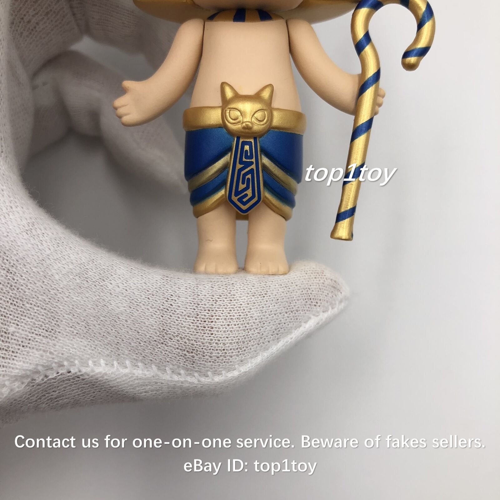 POP MART KENNYSWORK Molly Art Pharaoh Mini Figure