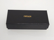 NEU!!  Schwarzes Matsuda Hartbrillen-Sonnenbrillenetui, Box, Tuch 