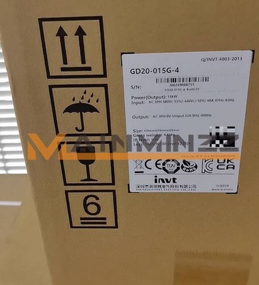 1PC INVT Inverter GD20-015G-4 380V/15KW New