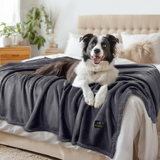 Waterproof Pet Blanket, Liquid Pee Proof Dog Blanket for Sofa Bed Couch, Reversi