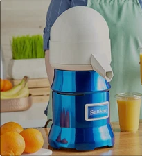 Sunkist J-1BL Metallic Indigo Commercial Citrus Juicer – Rare Exclusive Color 