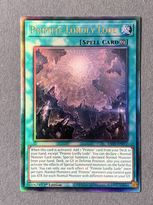 Yu-Gi-Oh! - Primite Lordly Lode - RA05 - Ultimate Rare - NM