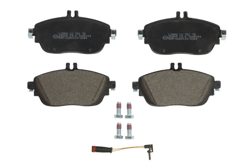 Plaquettes de frein céramique BRECK haute performance pour Mercedes Classe A W176 2015