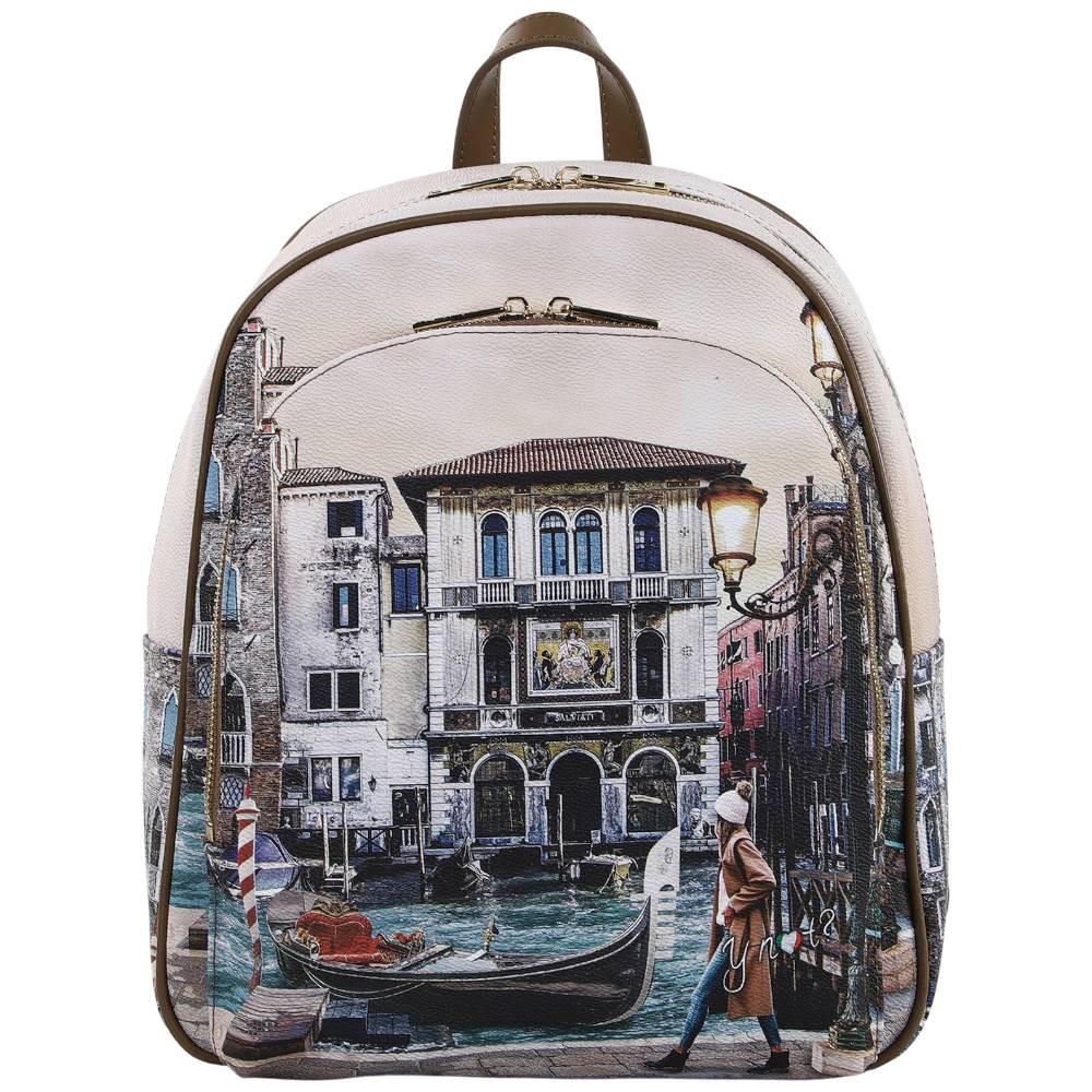 YNot Mochila De Mujer Estampado BLUE LAGOON Línea Yesbag Art YES579F6