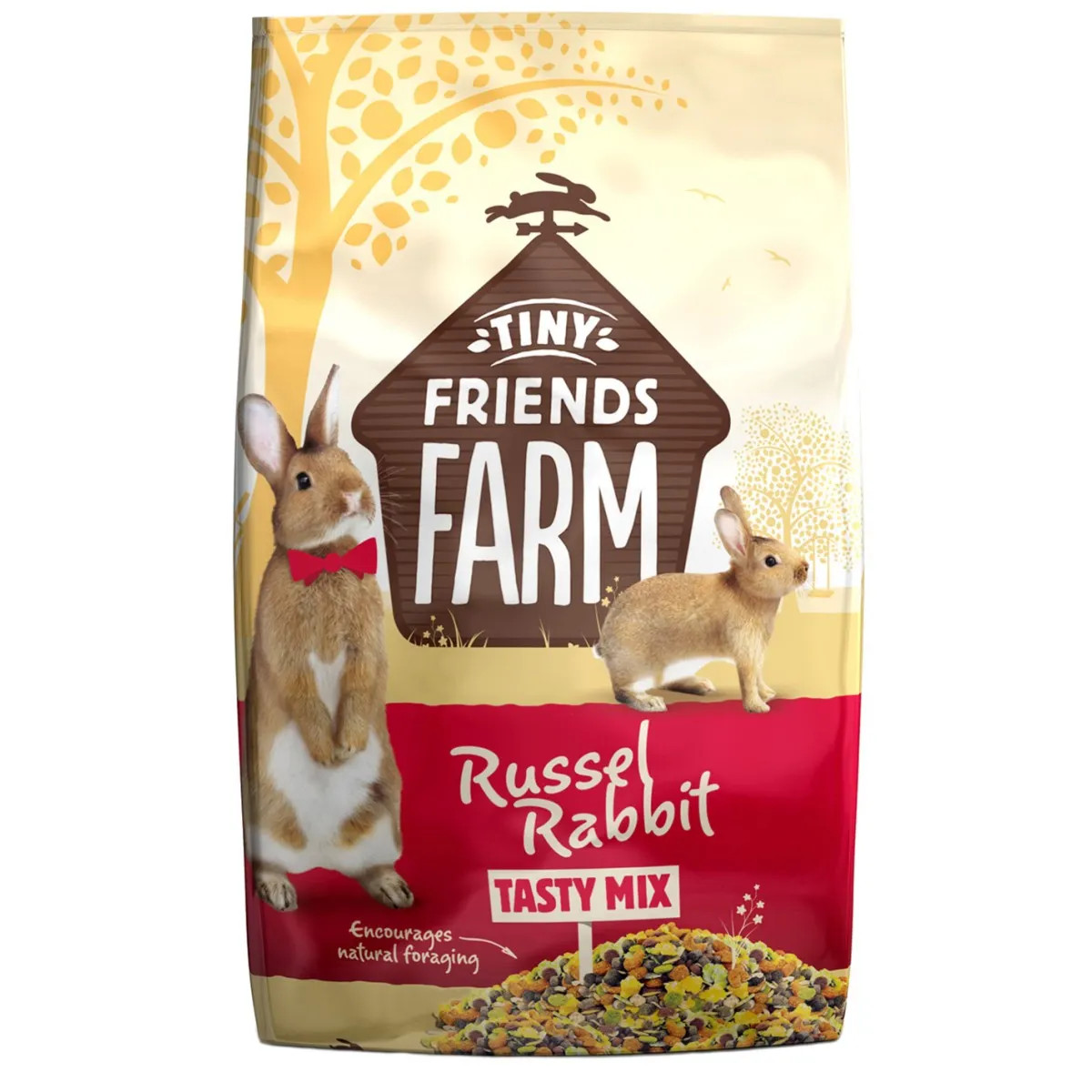 Supreme Tiny Friends Farm Russel Rabbit Tasty Mix - Bag Size : 2.5Kg
