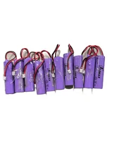 Rechargeable 3.7V Li-Ion 18650 Battery 2000mAh High Drain 10-Pack