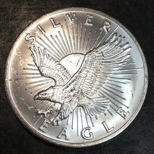 1oz Silver Bullion Classic Sunshine Minting Silver Eagle WE COMBINE SHIP #R825