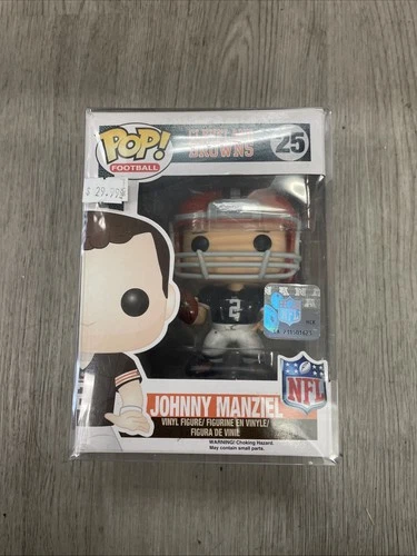 Funko Pop! Johnny Manziel Cleveland Browns #25 NFL Brand New Mint 2014