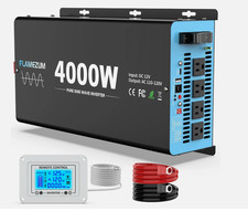 4000W 8000W Pure Sine Wave Power Inverter 12V to 110V 120V Converter Truck Boat