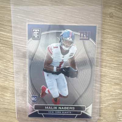 #ad #ad Panini 2024 Totally Certified Rookies Malik Nabers RC #157 Mirror Platinum 299 $10.00