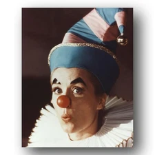 Sally Ann Howes as Clown with Red Nose Chitty Chitty Bang Bang Vintage Photo 8x1