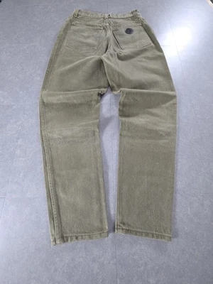 Pantalones de mezclilla para hombre Moschino verde regular recto con cremallera + botón SFJ1739 - Imagen 1 de 4