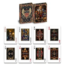 Trump Playing Cards - Maga Poker Cards, Waterproof, Donald Trump Gift