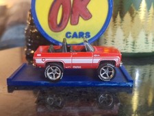 Hotwheels Custom 75 Chevy Blazer Red Edition Wheelswapped And Loose