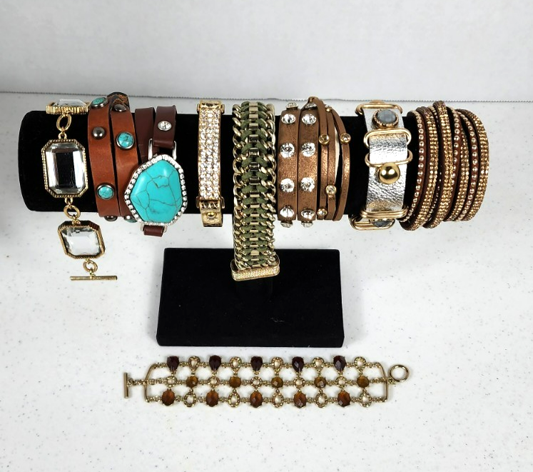 Chicos Fashion Bracelet Set - Boho Beaded & Charm Bracelets
