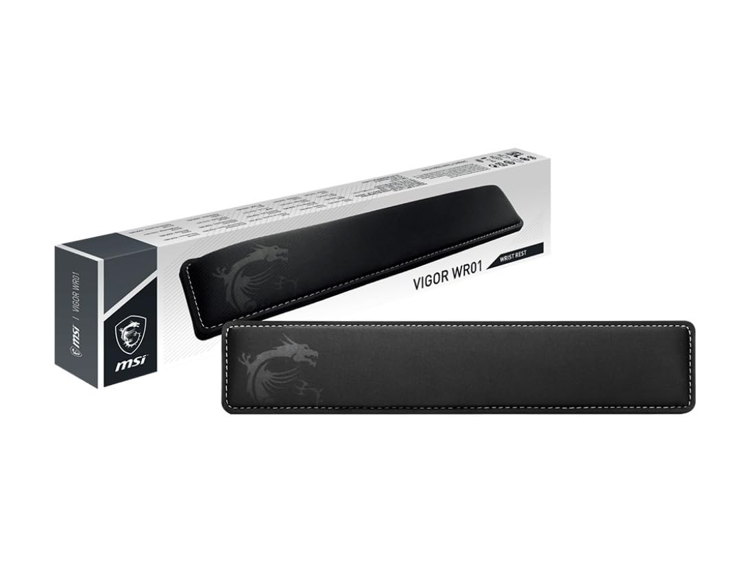 Repose-Poignet Clavier Anti-Douleur WR01 Mousse Mémoire et Gel Anti-Transpiration pour Télétravail