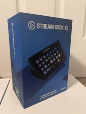 Elgato Stream Deck XL 32-Key Black with Original Cable and Stand