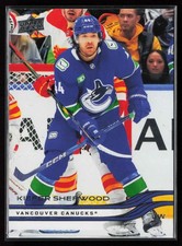 2025-26 Upper Deck #174 Kiefer Sherwood Vancouver Canucks NM