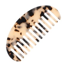 Wide Tooth Comb, Tortoise Shell Comb Large French Hair Comb Cellulose Acetate...