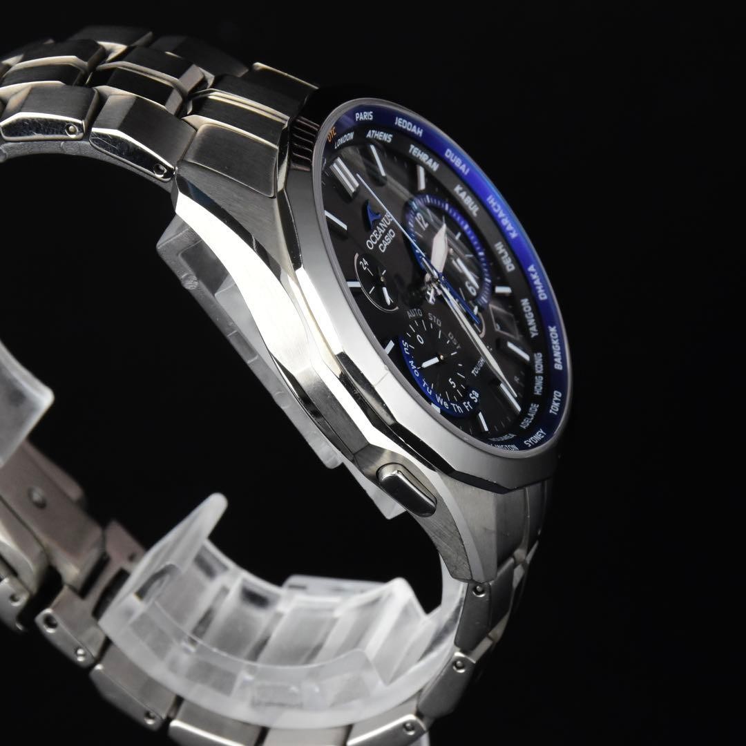 CASIO Oceanus Manta OCW-S2400-1AJF Solar Powered Radio Men's Watch CASIO Oceanus Manta OCW-S2400-1AJF Solar Powered Radio Men's Watch