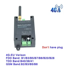 GSM 4G LTE Gate Opener G202 SMS Remote Control Single Relay Module Swing Garage