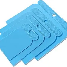 Body Filler Spreader Set, 4 Piece Plastic Automotive Body Fillers 2, 3, 4, 5 inc