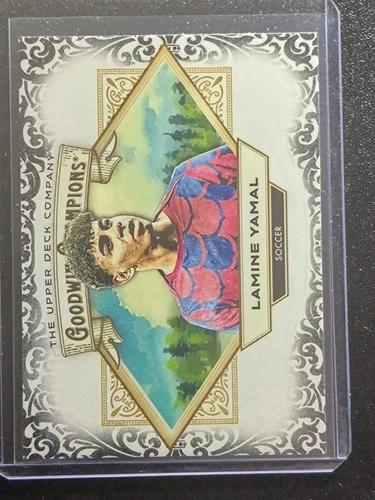 2025 Upper Deck Goodwin Champions - Horizontal Lamine Yamal #98 Black