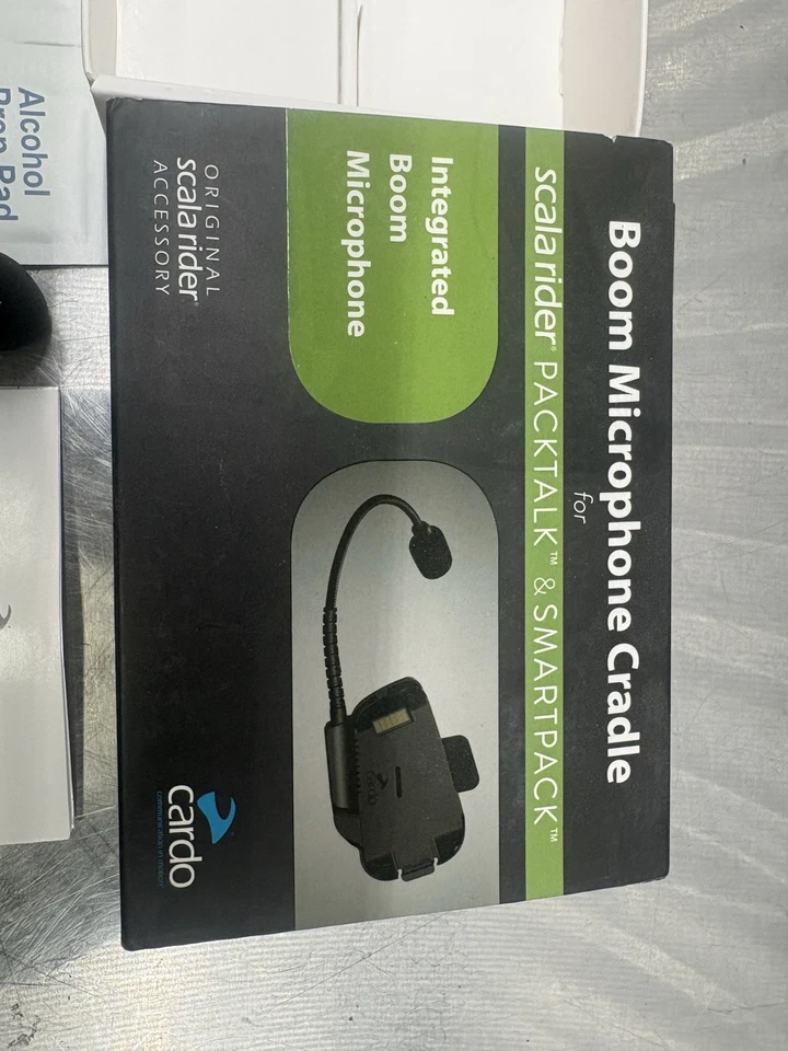 Base de micrófono Cardo Scala Rider Packtalk Smartpack Boom Foto 3 de 4