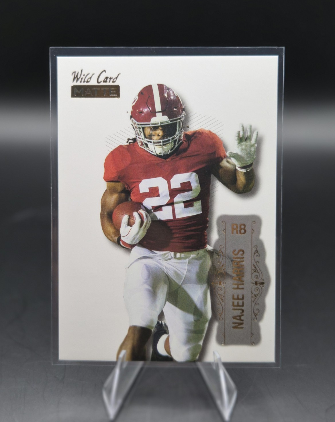Wild Card MATTE 2021 Najee Harris LBC-7 Alabama Crimson Tide Football Base Set