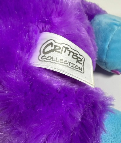 Mochila Monstruo Púrpura Peluche Colección Critter Noche 3 Ojos Amigo (T163) - Imagen 8 de 8