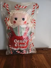 Vintage 1990 Avon Keepsake Candy Claus 16-inch Christmas Rag Doll Holiday Plush
