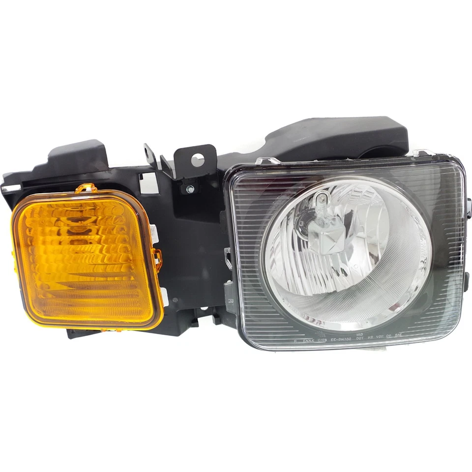 Kit de faros para Hummer H3 2006-2010 izquierda y derecha 09-10 H3T lente transparente halógena Foto 2 de 4