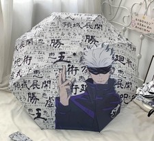 Jujutsu Kaisen Rukappu Satoru Gojo Figure Goods Umbrella Folding Umbrella Rain o