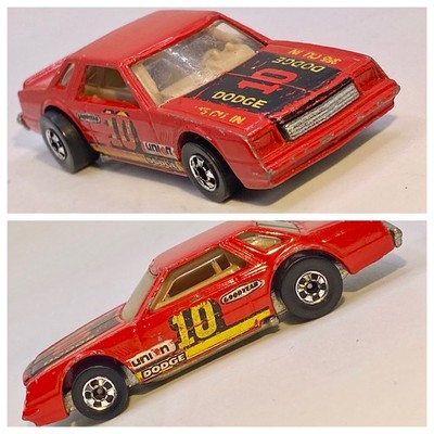 Hot Wheels 1980 Dodge MIRADA STOCKER Blackwall Made in Hong Kong