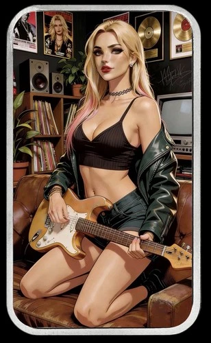 Bullion Baddies - Series 7 - Backstage Seduction - Roxy Rebel  *Nice* 1oz Silver