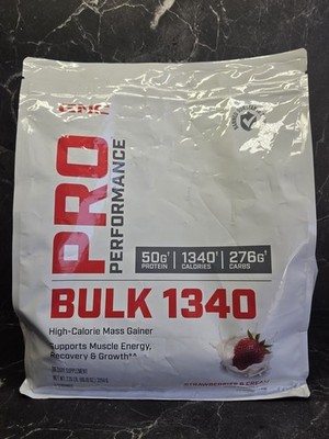 GNC Pro Performance Bulk 1340 - Strawberries and Cream (9 Servings)